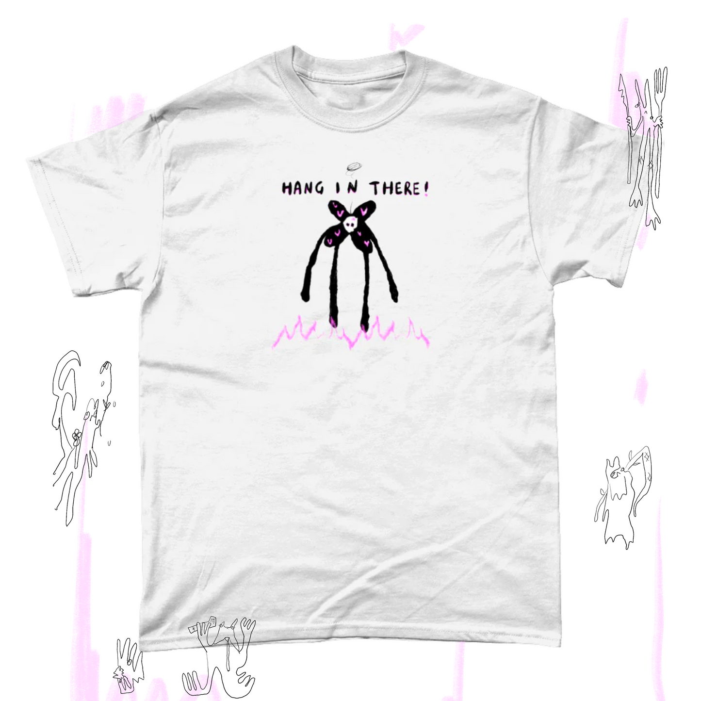 Hang in There! Harty Moth T-Shirt