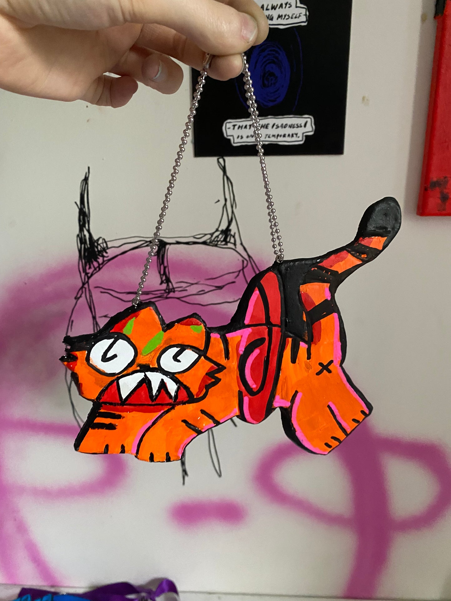 Cat portal Wall Hanging